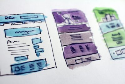 web design sketch